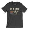 Maine Cycling Men/Unisex T-Shirt-Dark Grey-Allegiant Goods Co. Vintage Sports Apparel