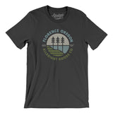 Florence Oregon Retro Badge Men/Unisex T-Shirt-Allegiant Goods Co. Vintage Sports Apparel