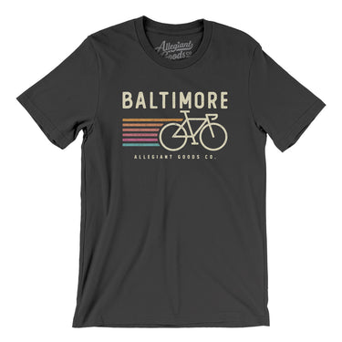 Baltimore Cycling Men/Unisex T-Shirt-Allegiant Goods Co. Vintage Sports Apparel