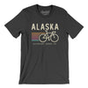 Alaska Cycling Men/Unisex T-Shirt-Dark Grey-Allegiant Goods Co. Vintage Sports Apparel