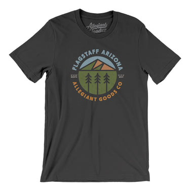 Flagstaff Arizona Retro Badge Men/Unisex T-Shirt-Allegiant Goods Co. Vintage Sports Apparel
