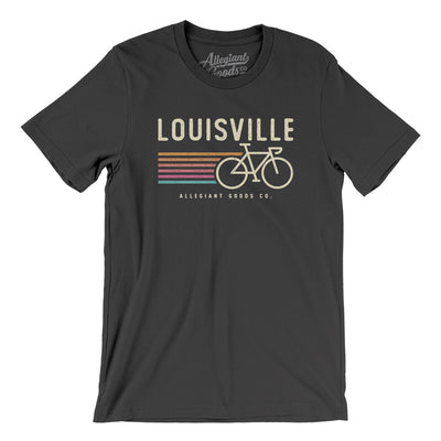 Louisville Cycling Men/Unisex T-Shirt-Dark Grey-Allegiant Goods Co. Vintage Sports Apparel