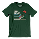 Blue Ridge Georgia Men/Unisex T-Shirt-Forest-Allegiant Goods Co. Vintage Sports Apparel