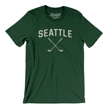 Seattle Golf Men/Unisex T-Shirt-Forest-Allegiant Goods Co. Vintage Sports Apparel
