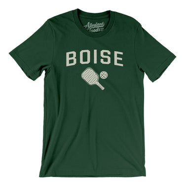 Boise Pickleball Men/Unisex T-Shirt-Forest-Allegiant Goods Co. Vintage Sports Apparel
