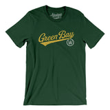 Green Bay Vintage Script Men/Unisex T-Shirt-Allegiant Goods Co. Vintage Sports Apparel