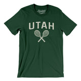 Utah Tennis Men/Unisex T-Shirt-Forest-Allegiant Goods Co. Vintage Sports Apparel