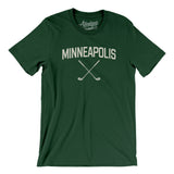 Minneapolis Golf Men/Unisex T-Shirt-Forest-Allegiant Goods Co. Vintage Sports Apparel