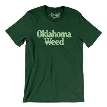 Oklahoma Weed Men/Unisex T-Shirt-Allegiant Goods Co. Vintage Sports Apparel