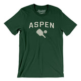 Aspen Pickleball Men/Unisex T-Shirt-Forest-Allegiant Goods Co. Vintage Sports Apparel