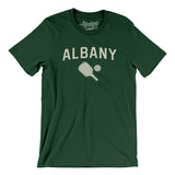 Albany Pickleball Men/Unisex T-Shirt-Forest-Allegiant Goods Co. Vintage Sports Apparel
