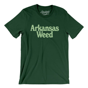 Arkansas Weed Men/Unisex T-Shirt-Allegiant Goods Co. Vintage Sports Apparel