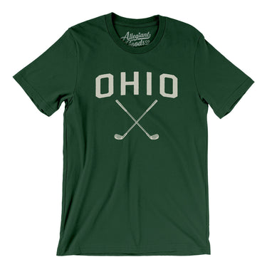 Ohio Golf Men/Unisex T-Shirt-Forest-Allegiant Goods Co. Vintage Sports Apparel