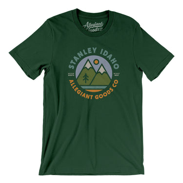 Stanley Idaho Retro Badge Men/Unisex T-Shirt-Allegiant Goods Co. Vintage Sports Apparel
