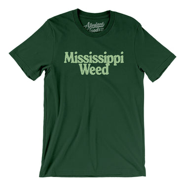 Mississippi Weed Men/Unisex T-Shirt-Allegiant Goods Co. Vintage Sports Apparel