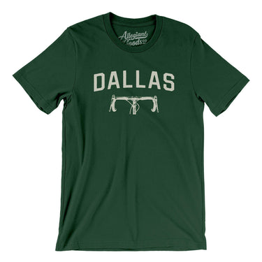 Dallas Cycling Men/Unisex T-Shirt-Forest-Allegiant Goods Co. Vintage Sports Apparel