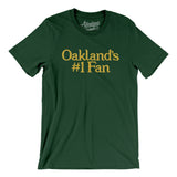Oakland's Number 1 Fan Men/Unisex T-Shirt-Allegiant Goods Co. Vintage Sports Apparel
