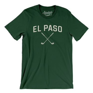El Paso Golf Men/Unisex T-Shirt-Forest-Allegiant Goods Co. Vintage Sports Apparel
