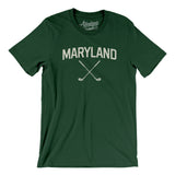 Maryland Golf Men/Unisex T-Shirt-Forest-Allegiant Goods Co. Vintage Sports Apparel