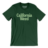 California Weed Men/Unisex T-Shirt-Forest-Allegiant Goods Co. Vintage Sports Apparel