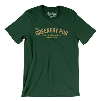 The Greenery Pub Tampa Men/Unisex T-Shirt-Forest-Allegiant Goods Co. Vintage Sports Apparel