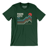 Park City Utah Men/Unisex T-Shirt-Forest-Allegiant Goods Co. Vintage Sports Apparel