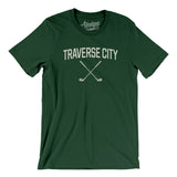 Traverse City Golf Men/Unisex T-Shirt-Forest-Allegiant Goods Co. Vintage Sports Apparel