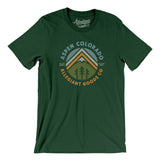 Aspen Colorado Retro Badge Men/Unisex T-Shirt-Forest-Allegiant Goods Co. Vintage Sports Apparel