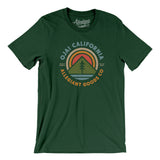 Ojai California Retro Badge Men/Unisex T-Shirt-Allegiant Goods Co. Vintage Sports Apparel