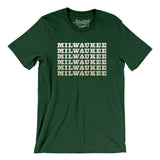 Milwaukee Repeat Men/Unisex T-Shirt-Forest-Allegiant Goods Co. Vintage Sports Apparel