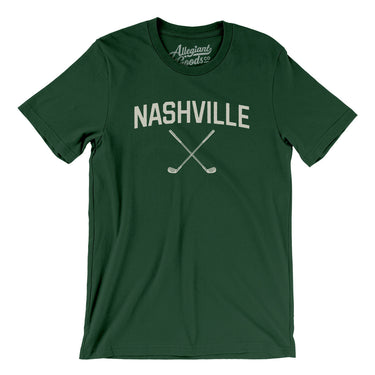 Nashville Golf Men/Unisex T-Shirt-Forest-Allegiant Goods Co. Vintage Sports Apparel