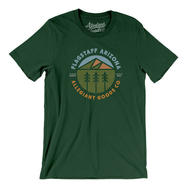 Flagstaff Arizona Retro Badge Men/Unisex T-Shirt-Allegiant Goods Co. Vintage Sports Apparel