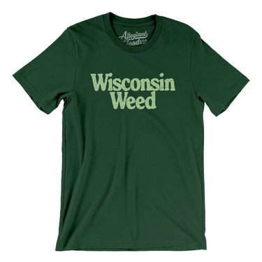 Wisconsin Weed Men/Unisex T-Shirt-Allegiant Goods Co. Vintage Sports Apparel
