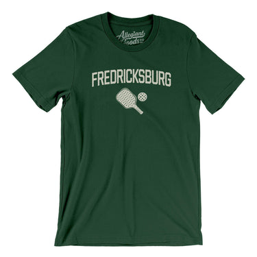 Fredericksburg Pickleball Men/Unisex T-Shirt-Forest-Allegiant Goods Co. Vintage Sports Apparel