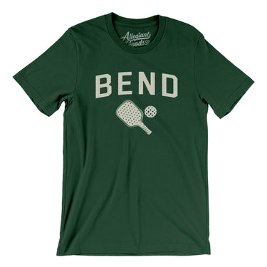 Bend Pickleball Men/Unisex T-Shirt-Forest-Allegiant Goods Co. Vintage Sports Apparel