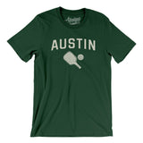 Austin Pickleball Men/Unisex T-Shirt-Forest-Allegiant Goods Co. Vintage Sports Apparel