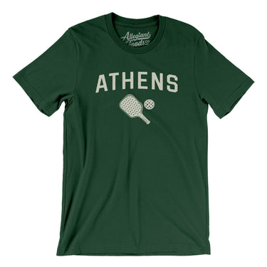 Athens Pickleball Men/Unisex T-Shirt-Forest-Allegiant Goods Co. Vintage Sports Apparel