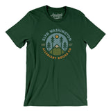 Blye Washington Retro Badge Men/Unisex T-Shirt-Forest-Allegiant Goods Co. Vintage Sports Apparel