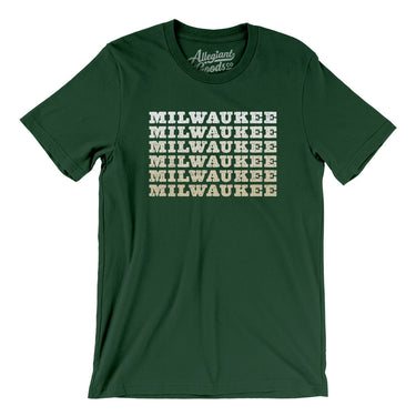 Milwaukee Repeat Men/Unisex T-Shirt-Allegiant Goods Co. Vintage Sports Apparel