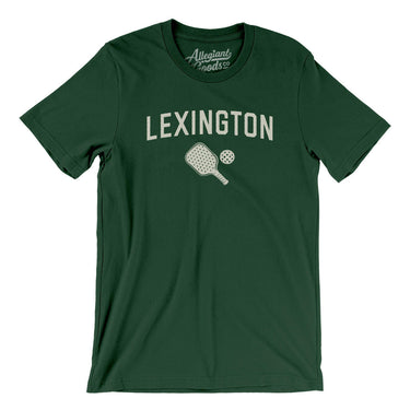 Lexington Pickleball Men/Unisex T-Shirt-Forest-Allegiant Goods Co. Vintage Sports Apparel