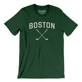 Boston Golf Men/Unisex T-Shirt-Forest-Allegiant Goods Co. Vintage Sports Apparel
