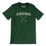 Virginia Golf Men/Unisex T-Shirt-Forest-Allegiant Goods Co. Vintage Sports Apparel