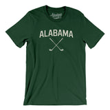 Alabama Golf Men/Unisex T-Shirt-Forest-Allegiant Goods Co. Vintage Sports Apparel