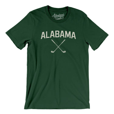 Alabama Golf Men/Unisex T-Shirt-Forest-Allegiant Goods Co. Vintage Sports Apparel
