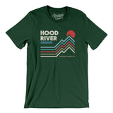 Hood River Oregon Men/Unisex T-Shirt-Forest-Allegiant Goods Co. Vintage Sports Apparel