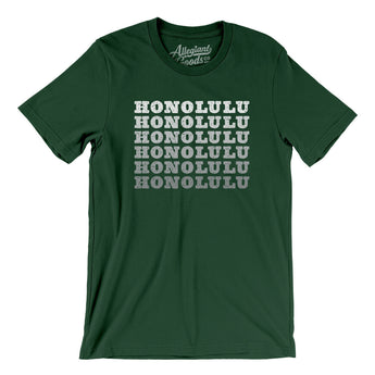 Honolulu Repeat Men/Unisex T-Shirt-Forest-Allegiant Goods Co. Vintage Sports Apparel