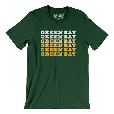 Green Bay Repeat Men/Unisex T-Shirt-Allegiant Goods Co. Vintage Sports Apparel