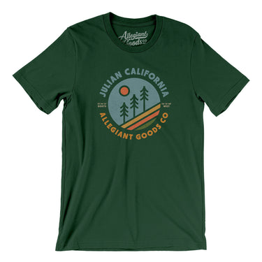 Julian California Retro Badge Men/Unisex T-Shirt-Allegiant Goods Co. Vintage Sports Apparel