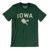 Iowa Pickleball Men/Unisex T-Shirt-Forest-Allegiant Goods Co. Vintage Sports Apparel