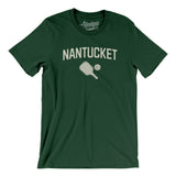 Nantucket Pickleball Men/Unisex T-Shirt-Forest-Allegiant Goods Co. Vintage Sports Apparel